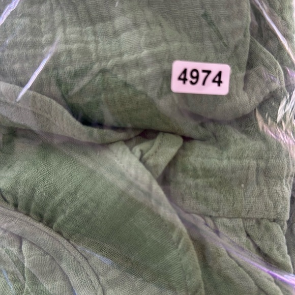 Marine Layer Jude Dress Flutter Sleeve Tiered Swing Midi Jade Sheen Green NWT M - Picture 7 of 8